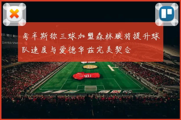 考辛斯称三球加盟森林狼将提升球队速度与爱德华兹完美契合